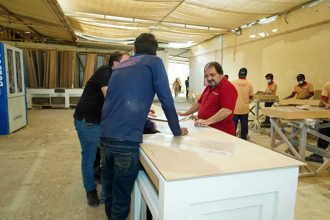 Fire Door UAE manufacturing area